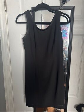 Laundry By Shelli Segal Black Sleeveless Mini Dress